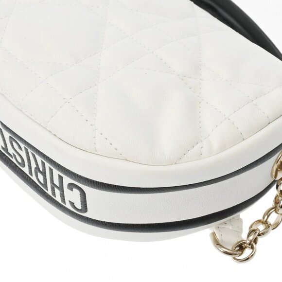 CHRISTIAN DIOR Vibe Hobo Bag White/Blanc/Black/Noir shoulder bag - Picture 10 of 12